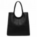 Women's elegant PU Tote, Faux Leather Double Compartment 14" Laptop Business Tote multi-pocket